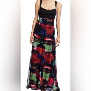 Jessica Simpson Cocktail Floor Length Dress, Size 8